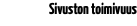 Sivuston toimivuus